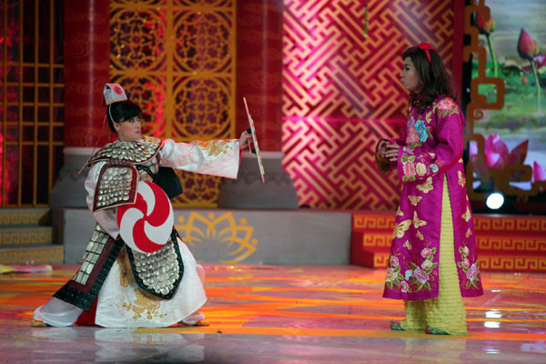 Cô Đẩu ngày càng nữ tính như thế nào trong 15 năm Táo Quân?